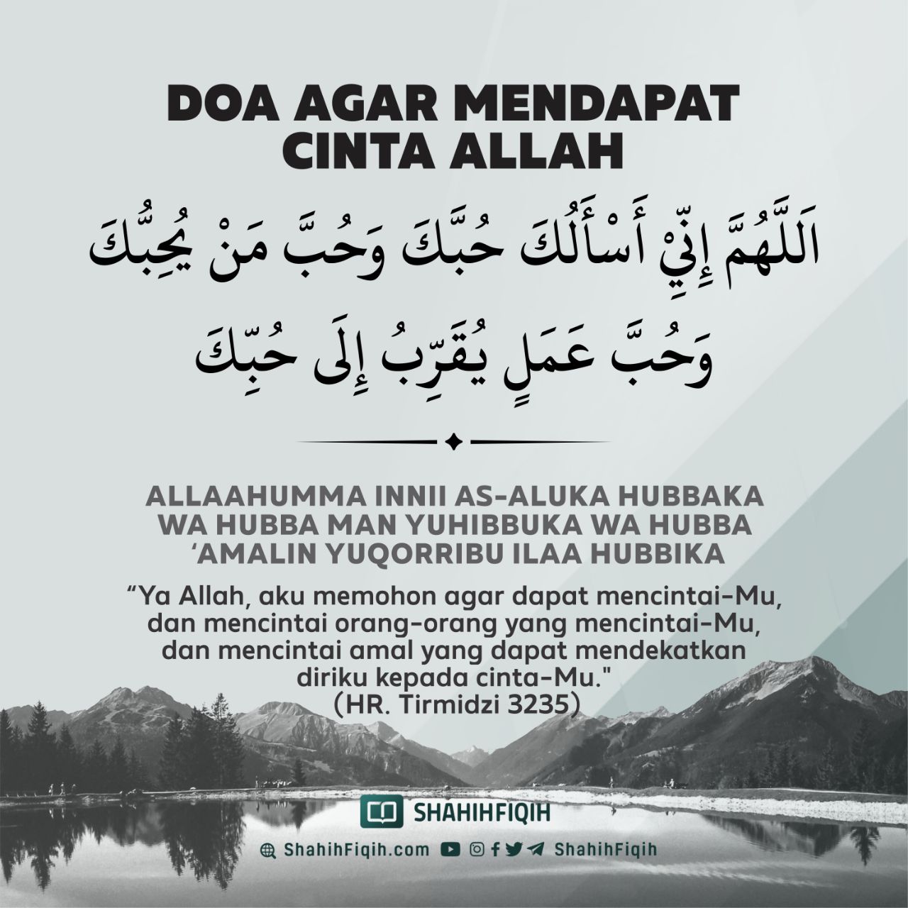 Gambar DOA AGAR MENDAPAT CINTA ALLAH